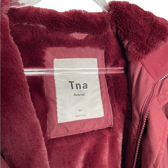 Aritzia | TNA Avoriaz Faux Fur Lined Goose Down Parka Medium - Picture 2 of 16